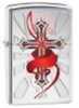Zippo Cross With Wings Lighter 28526