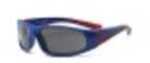 Real Kids Navy/Red Flex Fit Pc Smoke Lens 4+ Sunglasses