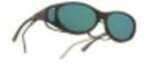 Cocoons S Black Frame/Green Mirror Sunglasses