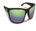 Flying Fisherman Cay Sal Black/Amber Green Mirror Sunglasses