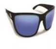Flying Fisherman Cay Sal Black/Smoke Blue Mirror Sunglasses