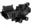 Aim Sports JTCFO432G Recon 4x 32mm Obj 36.6 ft @ 100 yds FOV 30mm Tube Dia Black Matte Illuminated