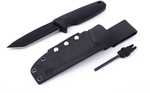 The EKA Nordic T12 Tactical Fixed Blade 4.7in Blade-Black is modeled after the impressive Nordic W12 but designed and focused for the military, tactical, and rescue operators. It boasts a tough thick ...
