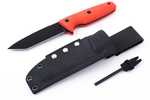 The EKA Nordic T12 Tactical Fixed Blade 4.7in Blade-Orange is modeled after the impressive Nordic W12 but designed and focused for the military, tactical, and rescue operators. It boasts a tough thick...