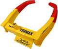 Trimax TCL75 Deluxe Universal Wheel Chock Lock-Yellow/Red