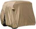 The Fairway Golf Cart Easy On Cover guards your golf carts from sun, weather damage and dirt with weather protected fabric that won't shrink or stretch. This Cover has an elastic cord in bottom hem fo...