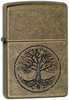 Zippo Tree of Life Pocket Lighter-Antique Brass Finish 29149