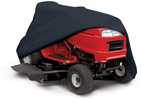 The Universal Lawn Tractor Cover by Classic Accessories provides all weather protection for riding lawn mowers with decks up to 54 inches. It is made of Weather-X fabric with a water-resistant backing...