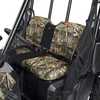 The Quad Gear UTV Bench Seat Cover by Classic Accessories provides a quick-fit cover to keep seats clean and dry. It is made of heavy-duty ProtekX6 fabric with a water-resistant backing and exterior c...