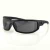 Bobster AXL Sunglasses-Black Frame-Anti-fog Smoked Lens