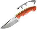 Klecker Abiqua Hunter 3.97in Fixed Blade G-10 Orange