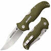 Cold Steel Cs-21A Bush Ranger Lite 3.50" Folding Clip Point Plain 8Cr13MoV Stainless Blade GFN Black Handle