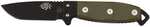 Utica UTKS3 series fixed blade features a 3.50 in black 1095 carbon steel blade with an 8.125 in. overall length.  Canvas micarta handle.  Comes complete with a kydex sheath.|.76|9.75|3.5|2.5|Blade le...