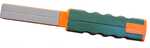 Accusharp 077C Diamond Paddle Folding Fine Coarse Sharpener Gray/Orange Overmolded Rubber Handle