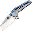 Blade length: 2.83 in  - Overall length: 7.83 in  - Blade material: M390  - Handle material: Titanium  - Pocket clip