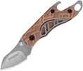 Kershaw 1025CUX Cinder 1.40" Folding Drop Point Plain Stonewashed 3Cr13 SS Blade Copper Handle