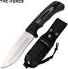 Tac-Force Fixed 4.9 in Blade Black-White Micarta Handle