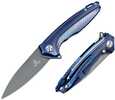 Defcon Kabuto folder features a 3.50 in S35VN steel blade with an 8.75 in overall length.  Violet titanium handle.  Comes complete with a pocket clip.|0.6|7.5|4.5|1.0|Blade length: 3.50 in|Overall len...