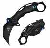 Defcon Raptor folder features a 3.00 in S35VN steel blade with an 8.00 in overall length.  Black titanium handle.  Comes complete with a pocket clip.|0.6|7.5|4.5|1.0|Blade length: 3.00 in|Overall leng...