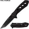 Tac-Force Assisted 3.25 in Blade Black Aluminum Handle