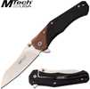 The MTech MT-1103BZ is manual folding knife perfect for hunting or everyday carry. The 3Cr13 stainless steel wharncliffe, blade has a satin finish. The handle is made of black G-10 with a TiNite coate...