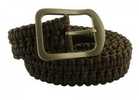 550lbs 52" Paracord Belt with Steel Buckle - Desert Brown.  Can be used for making snares/traps, shoe laces, repair torn clothing, first-aid, fishing line, raft building, netting, tourniquets, and muc...