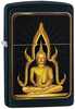 Zippo Black Matte Buddha Design Lighter