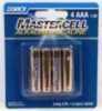 MASTERCELL ALKALINE AAA 4PK BATTERIES