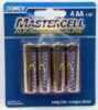 MASTERCELL ALKALINE AA 4PK BATTERIES