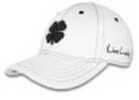 The Black Clover 1 Is a S/M. It Has a Black Clover On a White Hat. It Is 100% Premium Polyester Material. There Is a Sweat Band Lining For Warm days. There Is Also a Flex Fit For Comfortable Fit. It I...