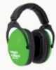Type: Ear Muffs Color: Green/Black Noise Rating: 25Db Other FEATURES:: Designed From The Ground Up To Fit SMALLER HEADS. All The FEATURES Of Pro Ears But Provide A Better Fit For KIDS And SMALLER ADUL...