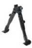 Leapers UTG Shooter's SWAT Bipod, Rubber Feet, Height 6.2"-6.7" Md: Tl-BP28S