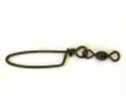 Eagle Claw Coastlock Swivel Black Size 5 with 12 Per Pack and 12 Packs Per Box.