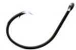 Trokar AP Saltwater Lite Wire Circle Plat Black Non-Offset 8Pk 7/0