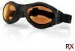 Bobster Bugeye Goggle Black Frame Amber Lens