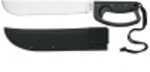 The Meyerco Heavy Blade Machete features a 420 Stainless Steel Blade That Measures 12” Long And Over 1/4” Thick, patented Full Guard Rubber Overmold Handle And Nylon Sheath. 12” 420 Stainless Steel Bl...