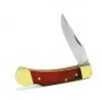 Schrade Uncle Henry Smokey Lockback Knife, 2.8" Blade With Leather Sheath Md: LB5