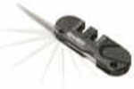 Pocket Pal" Multi-Functional Knife Sharpener Tapered Round Diamond Coated Rod - Pre-Set Carbide blades