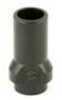 SilencerCo AC2604 3-Lug Muzzle Device 9mm 1/2x28" Threads Black