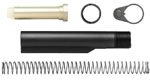 Includes:  Mil-Spec 7075-T6 Aluminum Buffer Tube, 6-position  .308 carbine buffer  .308 buffer spring  End plate and lock nut  Made in the USA  STOCK NOT INCLUDED