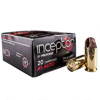 Inceptor's Preferred Defense ARX Ammo transfers Energy To The Target. The Non-Expanding ARX Is Injection Molded From a specially blended Polymer-Metal Matrix. It Is Designed To Penetrate Most Intermed...