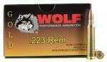 223 Rem 55 Grain FMJ 1000 Rounds Wolf Ammunition 223 Remington