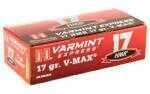 The Polymer Tip Of a V-Max Bullet delivers More Than Tack driving Accuracy at Long Range It Also creates Dramatic Expansion On Impact. The Flat Trajectory Delivered By The 17 HMR makes It The Most Acc...
