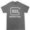 Glock AP95027 Perfection T-Shirt Short Sleeve Small Gray