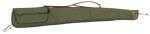 Bob Allen's Shotgun Case is constructed of canvas with quilted lining, leather backstrap and sling and a nylon zipper. This 48" model has a green finish.
