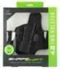 ALIEN GEAR HOLSTERS SSIW0627RHXX ShapeShift 4.0 IWB Compatible with for Glock 42 Injection Molded Polymer Black