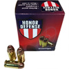 9mm Luger 100 Grain Hollow Point 20 Rounds Honor Defense Ammunition