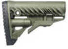 FAB DEFENSE (USIQ) FX-GLR16G GLR-16 AR15/M16 Rifle Buttstock Polymer OD Green