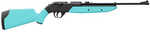Crosman 760LB 760 Pumpmaster Air Rifle Bolt .177 Pellet/BB 18 Round Synthetic Light Blue Stock Black