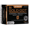 Gold Dot Has Earned The Respect Of Police Officers World-Wide. No Other Ammunition Combines Such a Consistent Level Of High Performance. These Loads Deliver In All situations, Which Is Why You Can Tru...